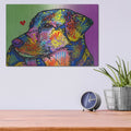 'Self Portrait' by Dean Russo – Metal Wall Art, 16x12 room view