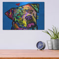 'Tilted 2' by Dean Russo – Metal Wall Art, 16x12 room view