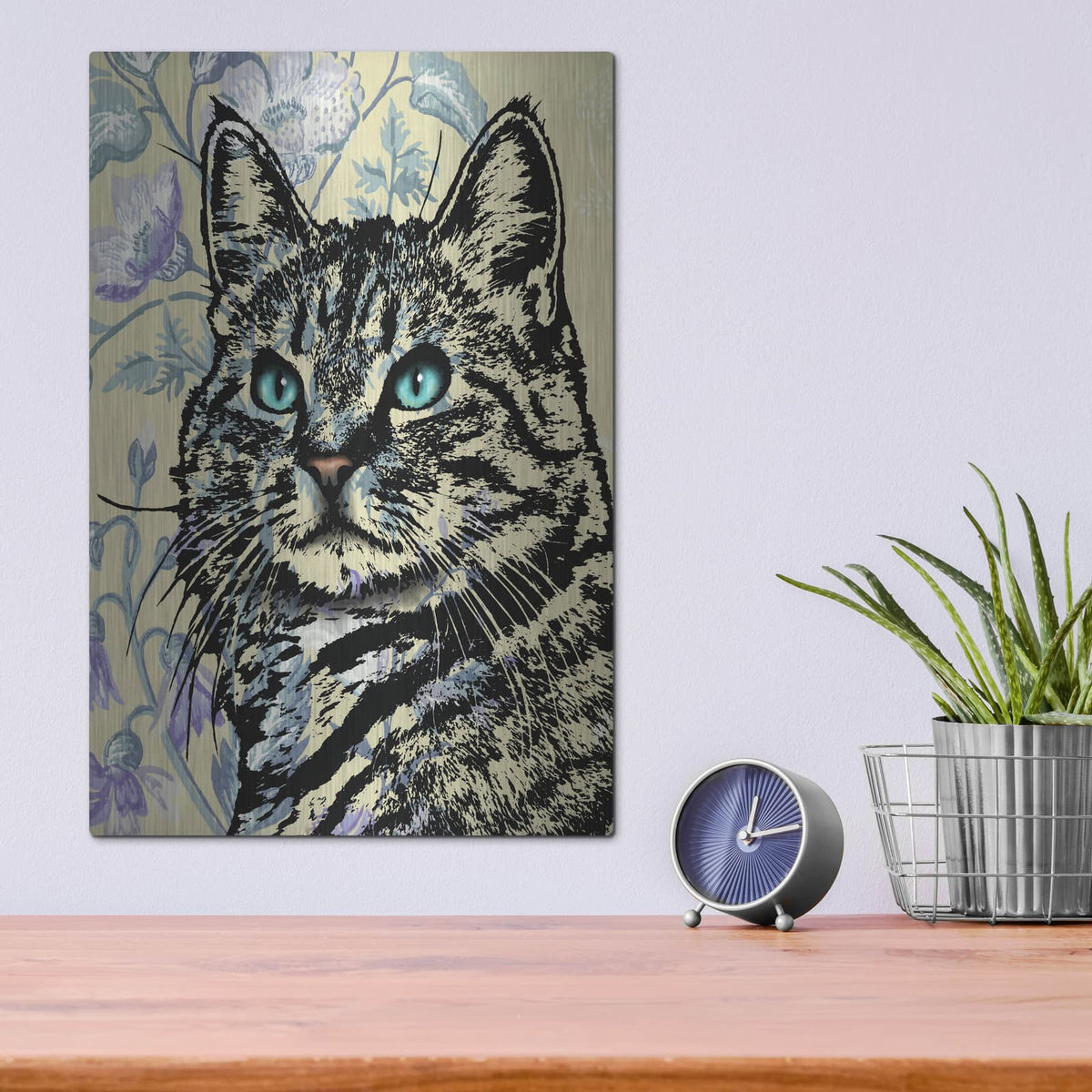 'It's A Cat Thing' by Dean Russo – Metal Wall Art, 12x16 room view
