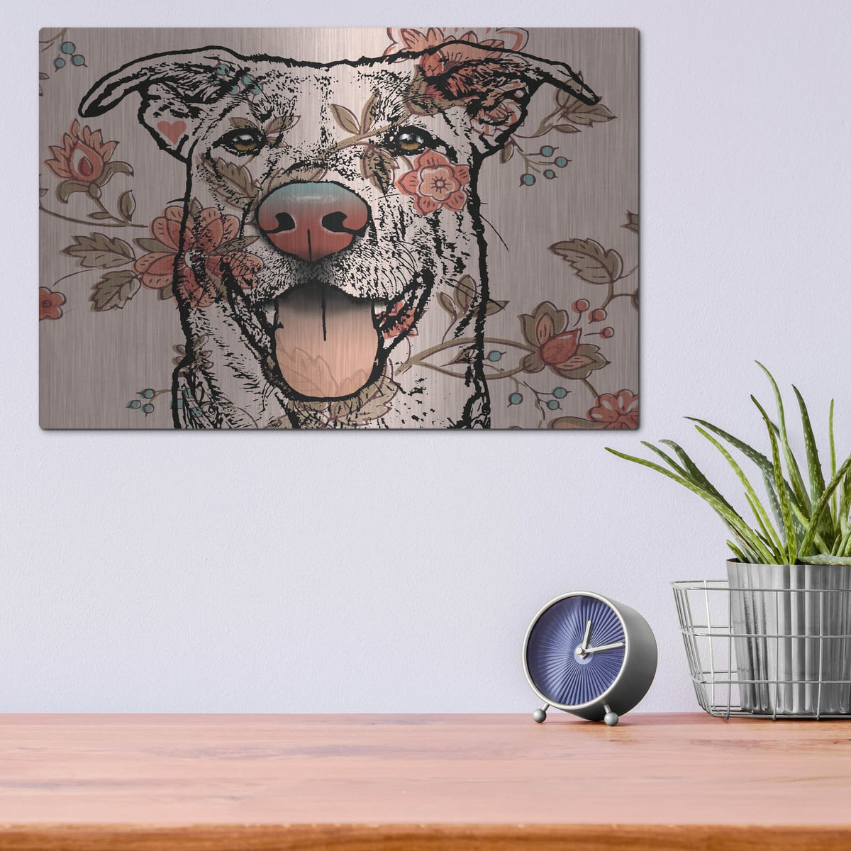 'Look Beyond' by Dean Russo – Metal Wall Art, 16x12 room view