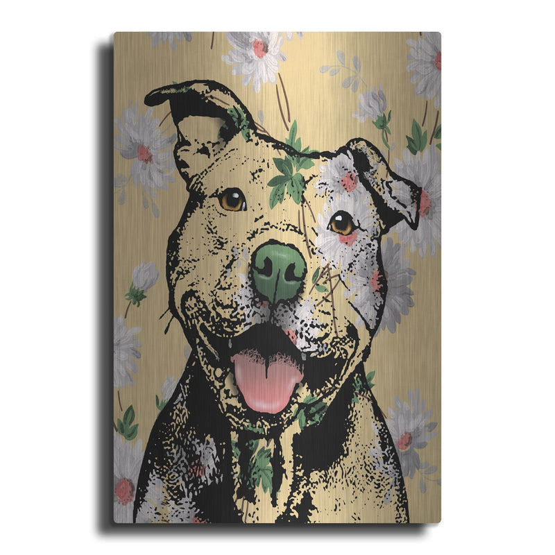 'Pittie Life' by Dean Russo – Metal Wall Art