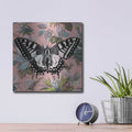 'Butterfly Wallpaper Square' by Dean Russo – Metal Wall Art, 12x12 room view