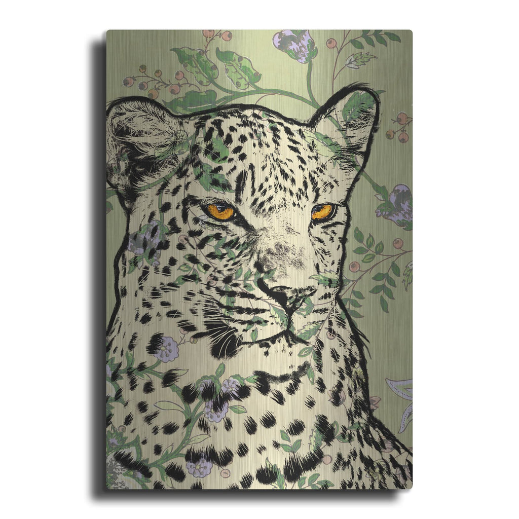 'Wallpaper Jaguar' by Dean Russo – Metal Wall Art