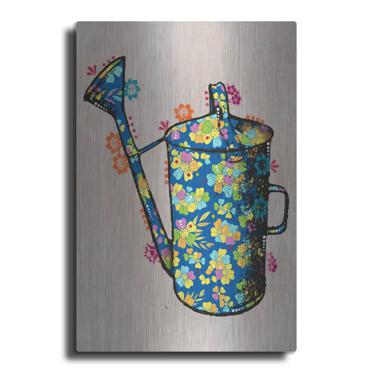 'Watering Can' by Dean Russo – Metal Wall Art