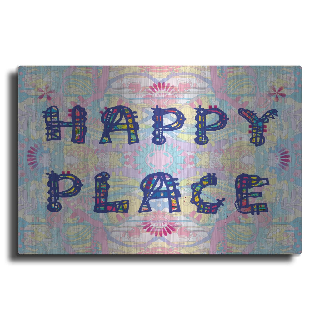 'Happy Place' by Dean Russo – Metal Wall Art