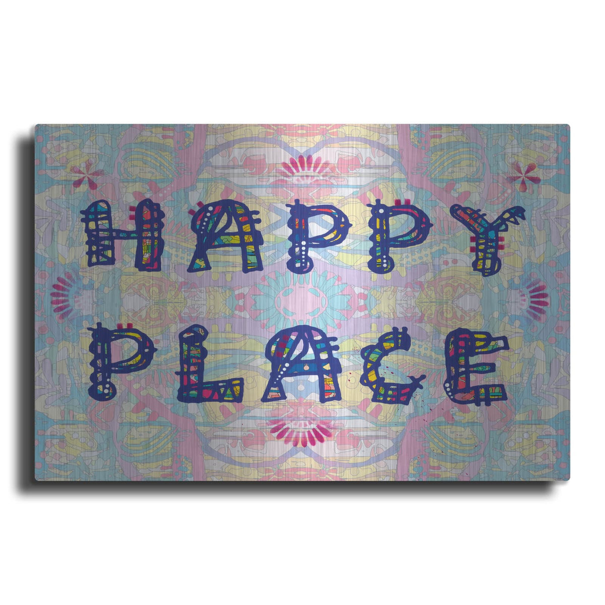 'Happy Place' by Dean Russo – Metal Wall Art