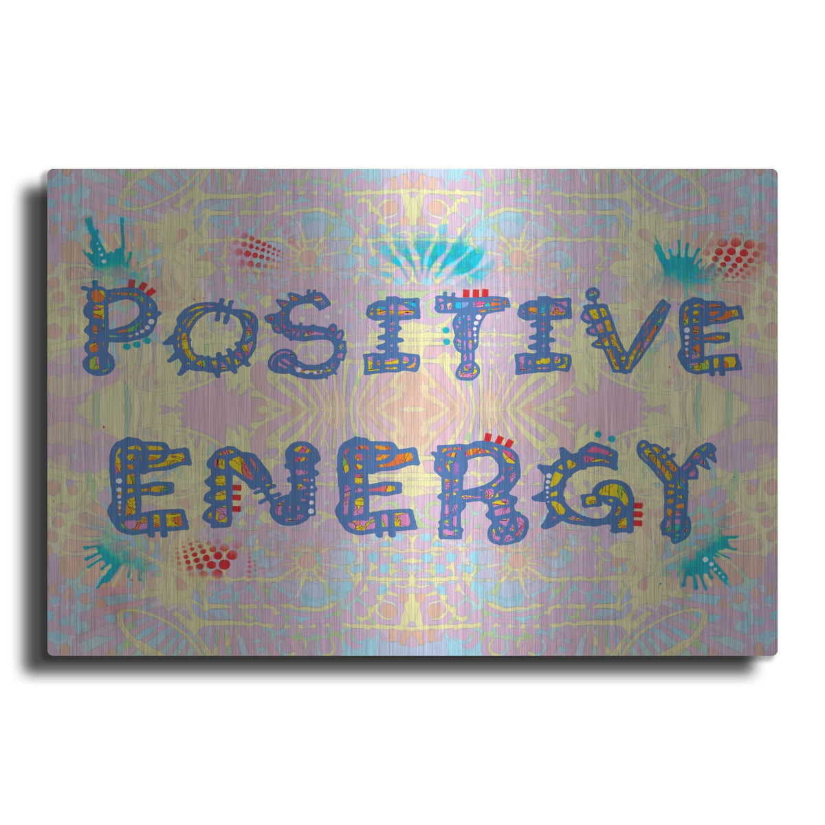 'Positive Energy' by Dean Russo – Metal Wall Art