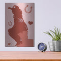 'Cowgirl Seated' by Dean Russo – Metal Wall Art, 12x16 room view