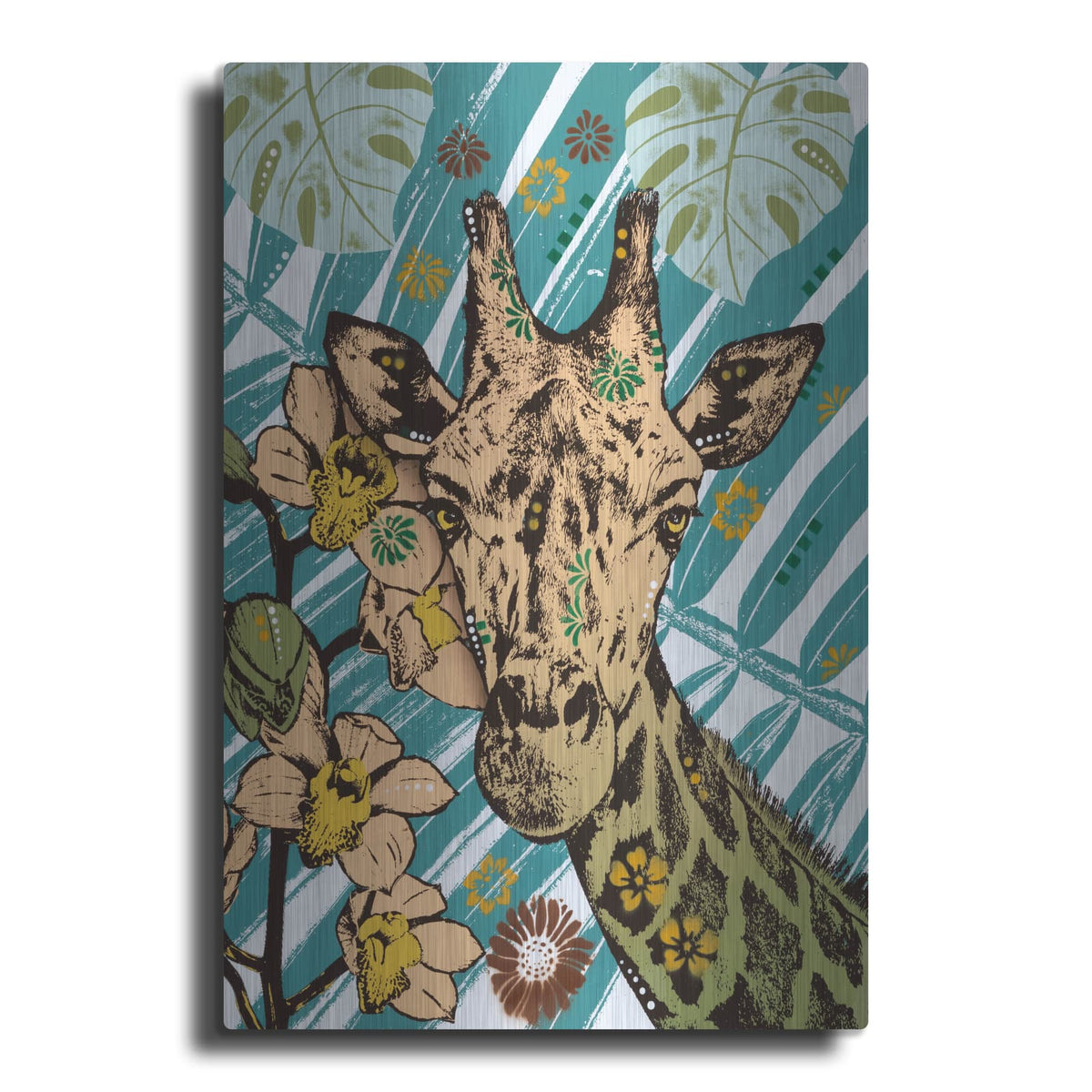 'Tropic Friends 4' by Dean Russo – Metal Wall Art