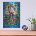 'Tutankhamun' by Dean Russo – Metal Wall Art, 12x16 room view