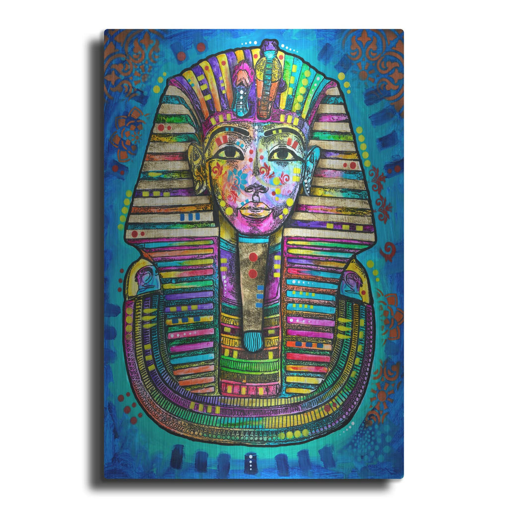 'Tutankhamun' by Dean Russo – Metal Wall Art