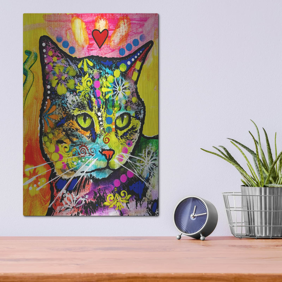 'Seen' by Dean Russo – Metal Wall Art, 12x16 room view