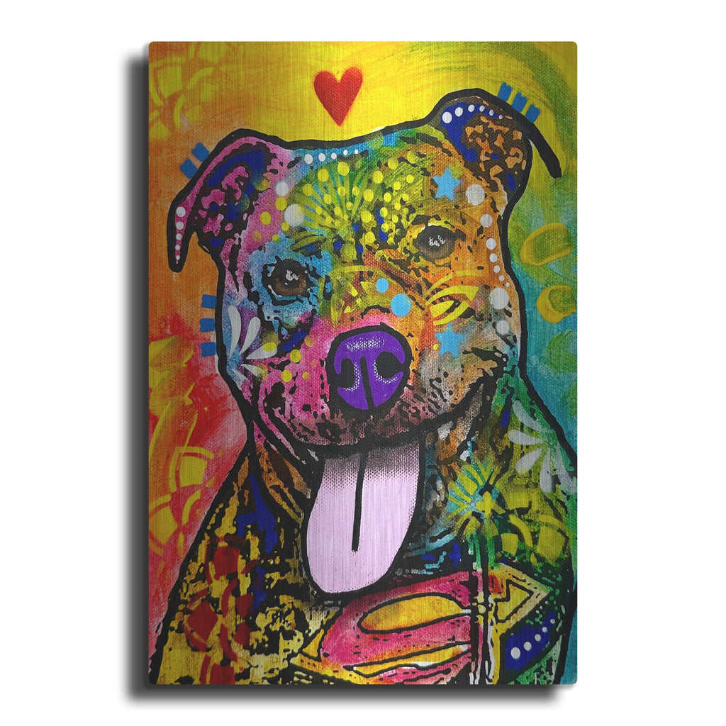 'Smiling' by Dean Russo – Metal Wall Art