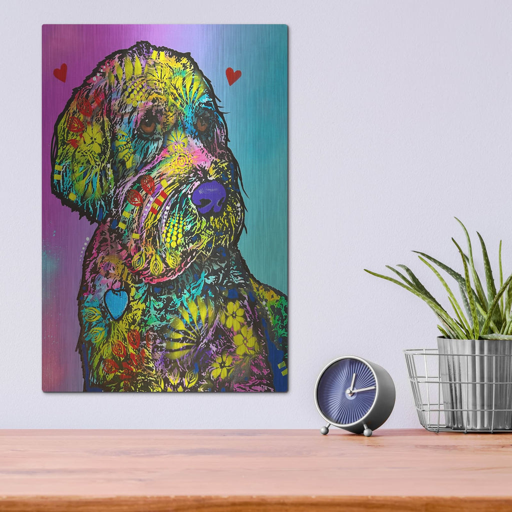 'Dapper' by Dean Russo – Metal Wall Art, 12x16 room view