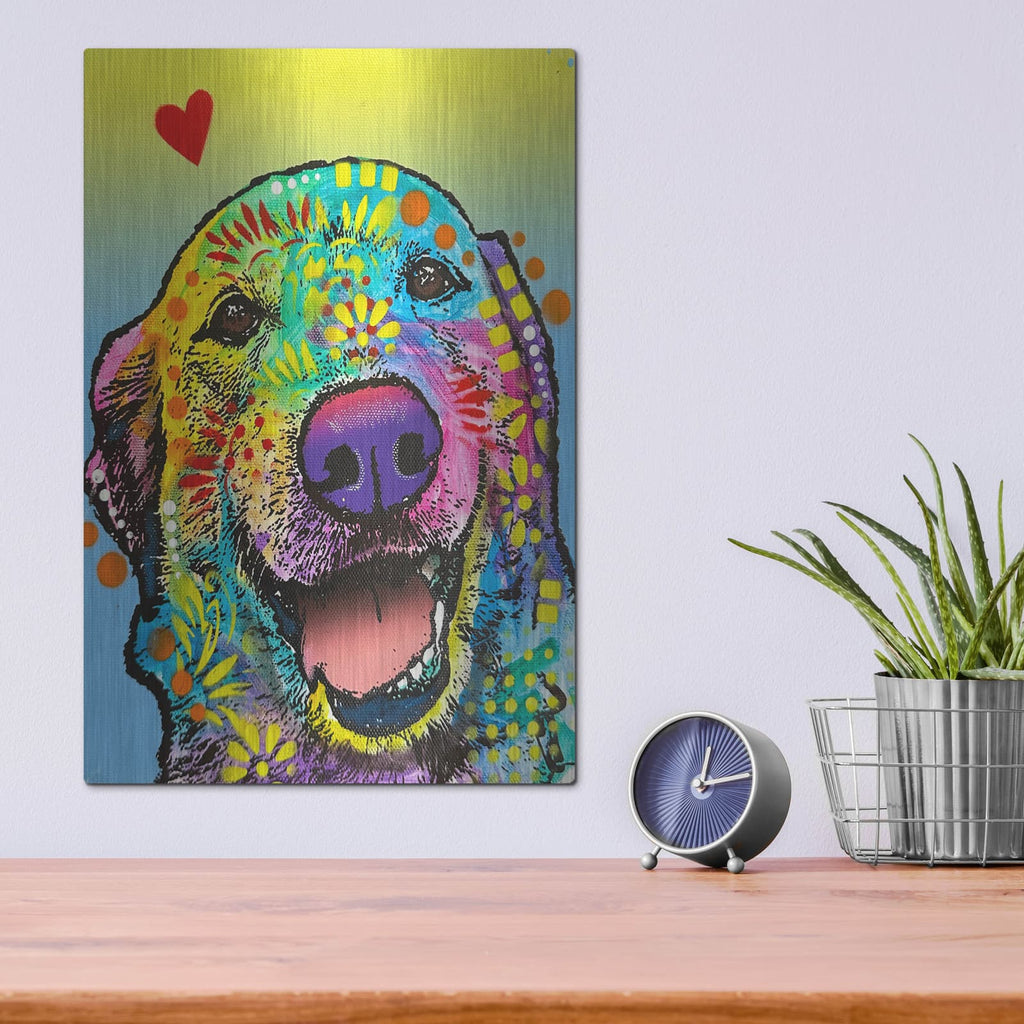 'Tested' by Dean Russo – Metal Wall Art, 12x16 room view