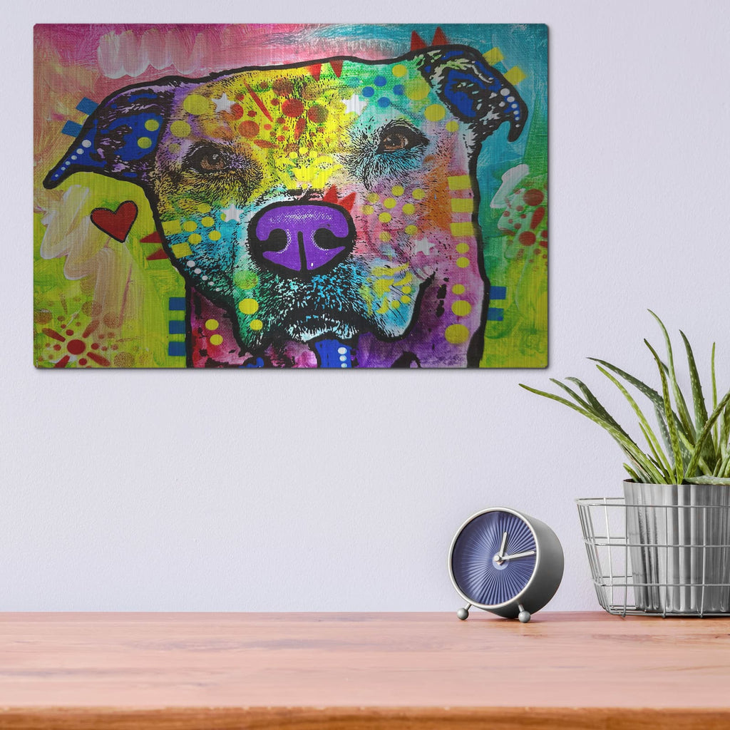 'Don't' by Dean Russo – Metal Wall Art, 16x12 room view