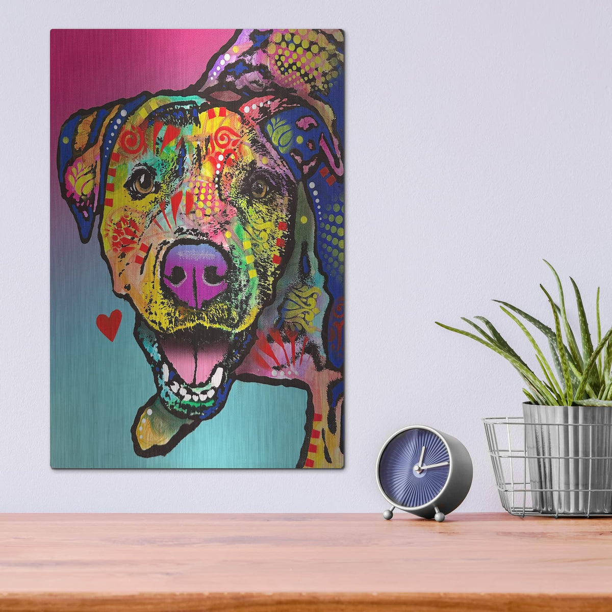 'Up' by Dean Russo – Metal Wall Art, 12x16 room view