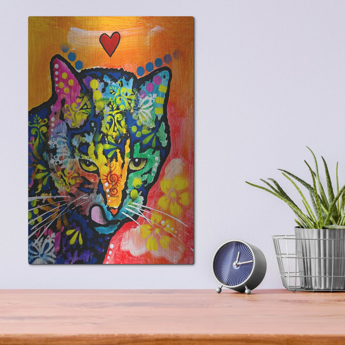 'Tasty Treat Love' by Dean Russo – Metal Wall Art, 12x16 room view