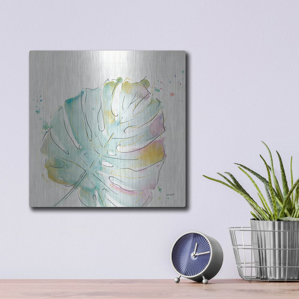 'Palm Passion IV' by Anne Tavoletti – Metal Wall Art, 12x12 room view