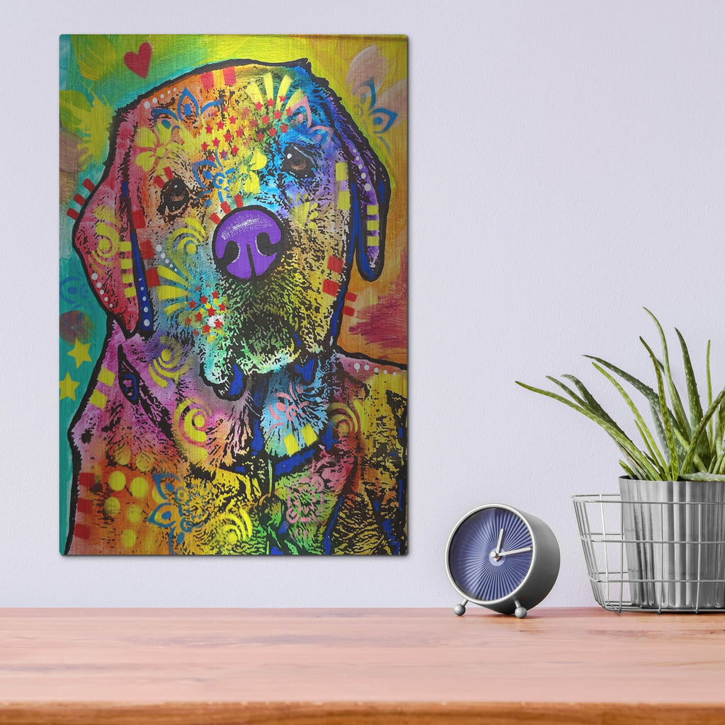 'The Warmth In Your Heart' by Dean Russo – Metal Wall Art, 12x16 room view