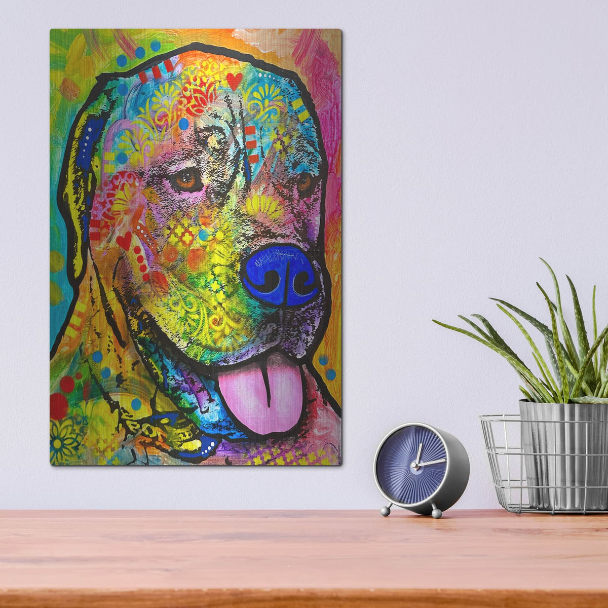 'I'll Have Just A Sliver' by Dean Russo – Metal Wall Art, 12x16 room view