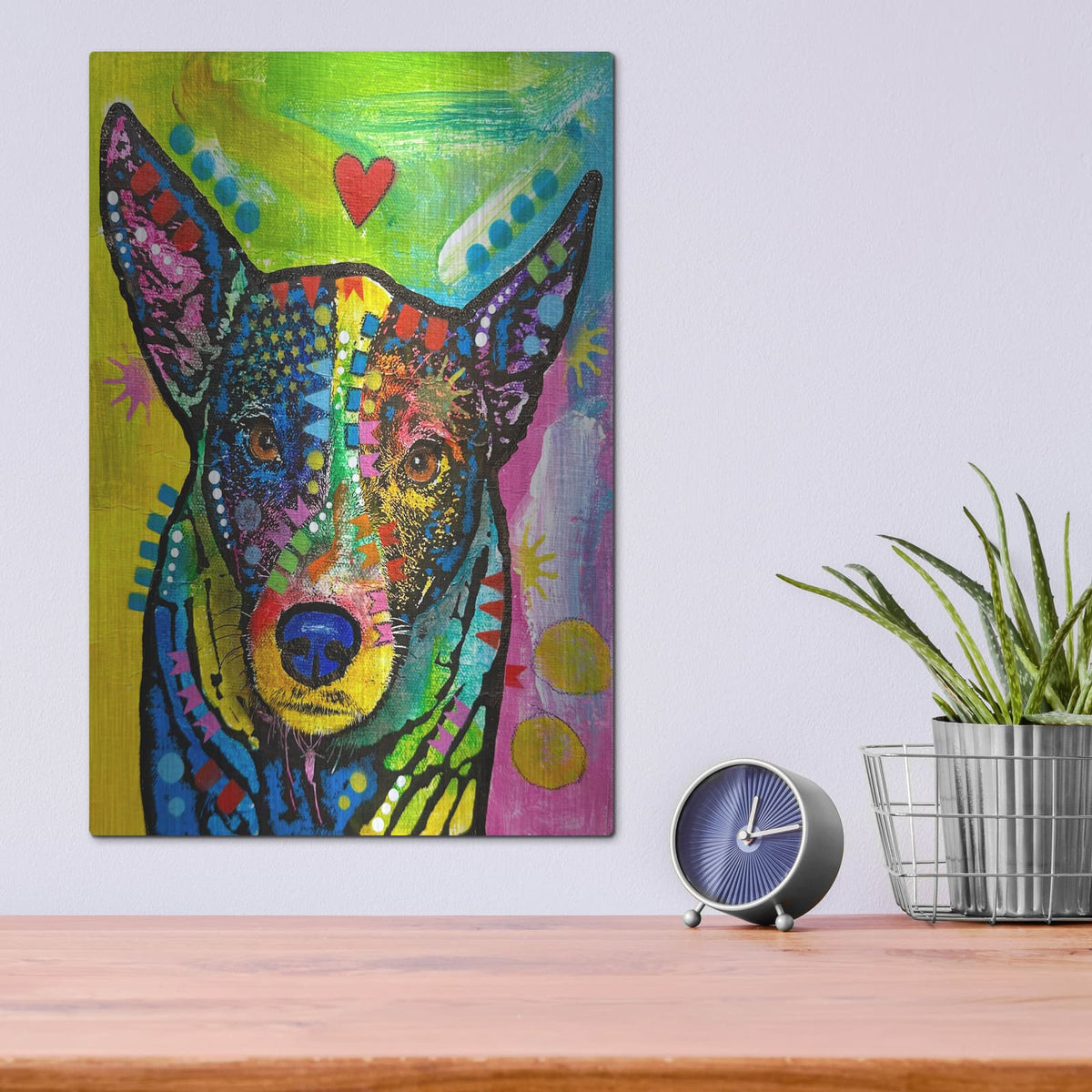 'Listening To The Sounds Of You' by Dean Russo – Metal Wall Art, 12x16 room view