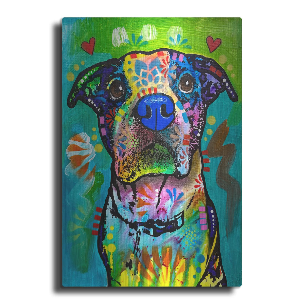 'Is It Time For Walkies' by Dean Russo – Metal Wall Art