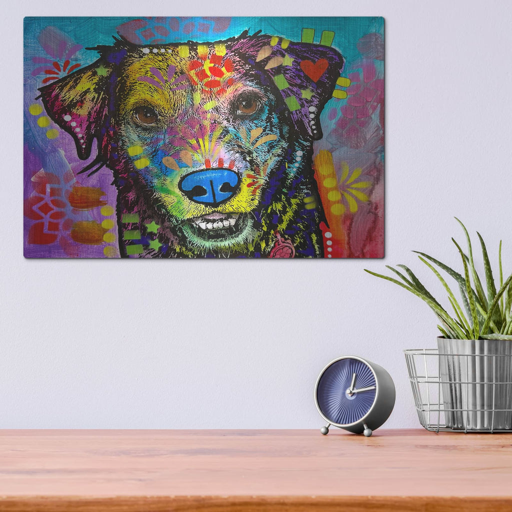 'This Is Exceptional' by Dean Russo – Metal Wall Art, 16x12 room view