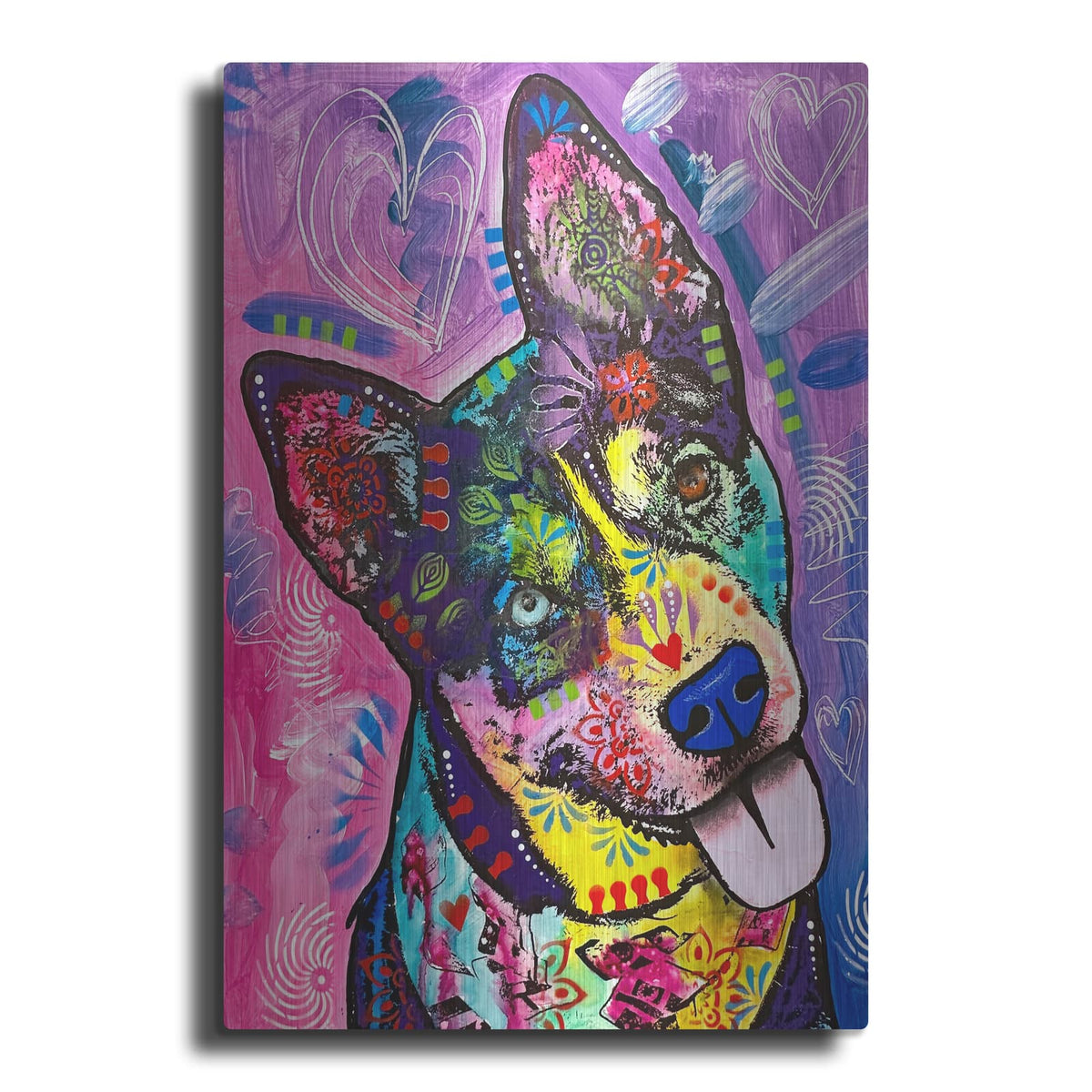 'Heterochromia Fren' by Dean Russo – Metal Wall Art
