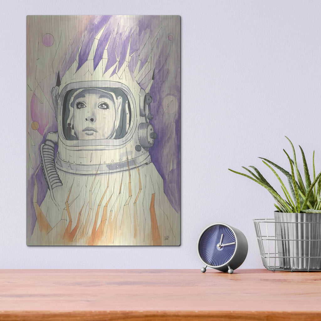 'Space Queen Reconstruct' by Craig Snodgrass – Metal Wall Art, 12x16 room view