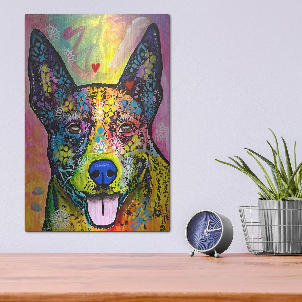 'The Look Of Love' by Dean Russo – Metal Wall Art, 12x16 room view