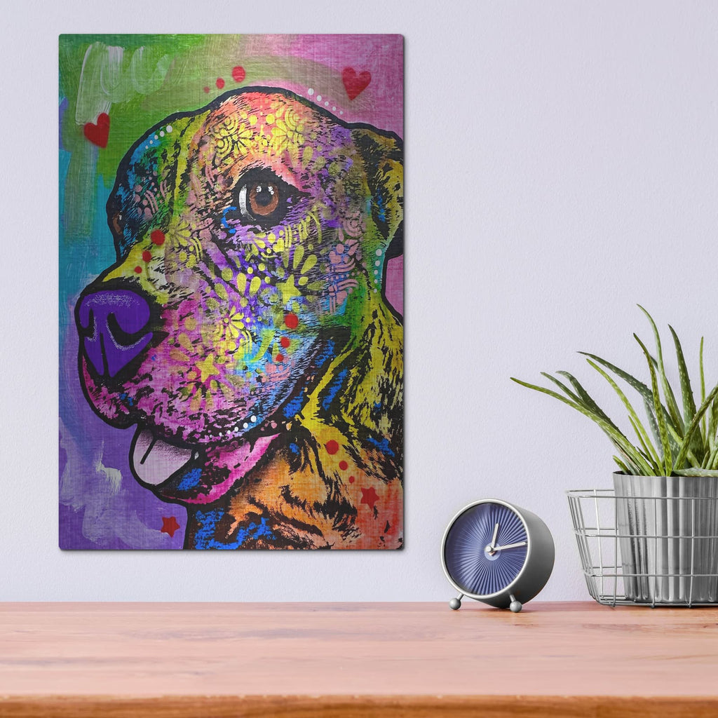 'Hey Cmere Love You' by Dean Russo – Metal Wall Art, 12x16 room view