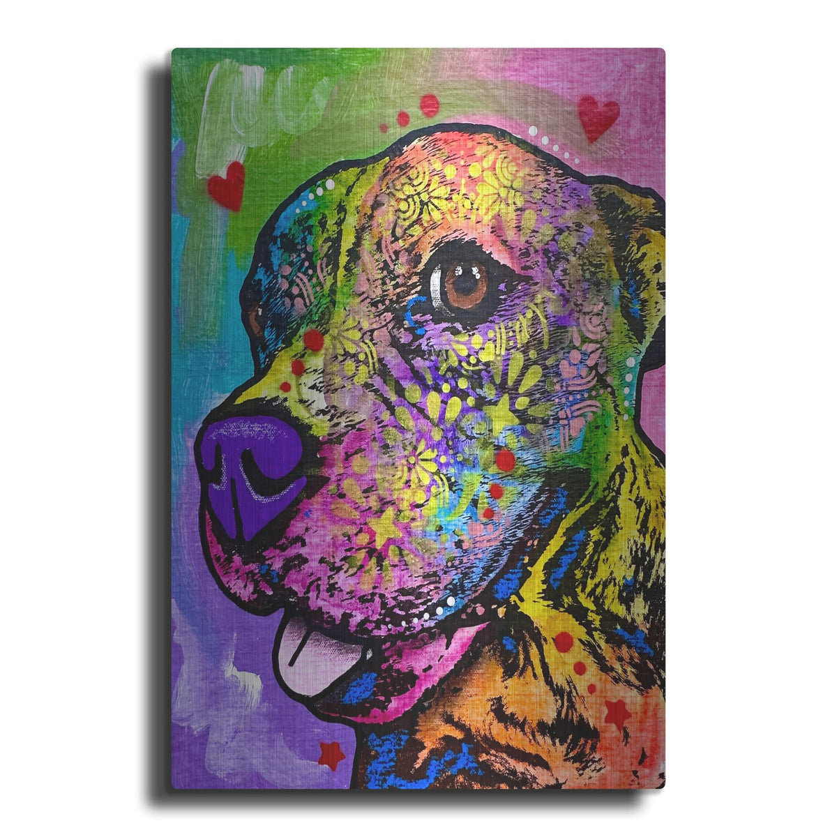 'Hey Cmere Love You' by Dean Russo – Metal Wall Art