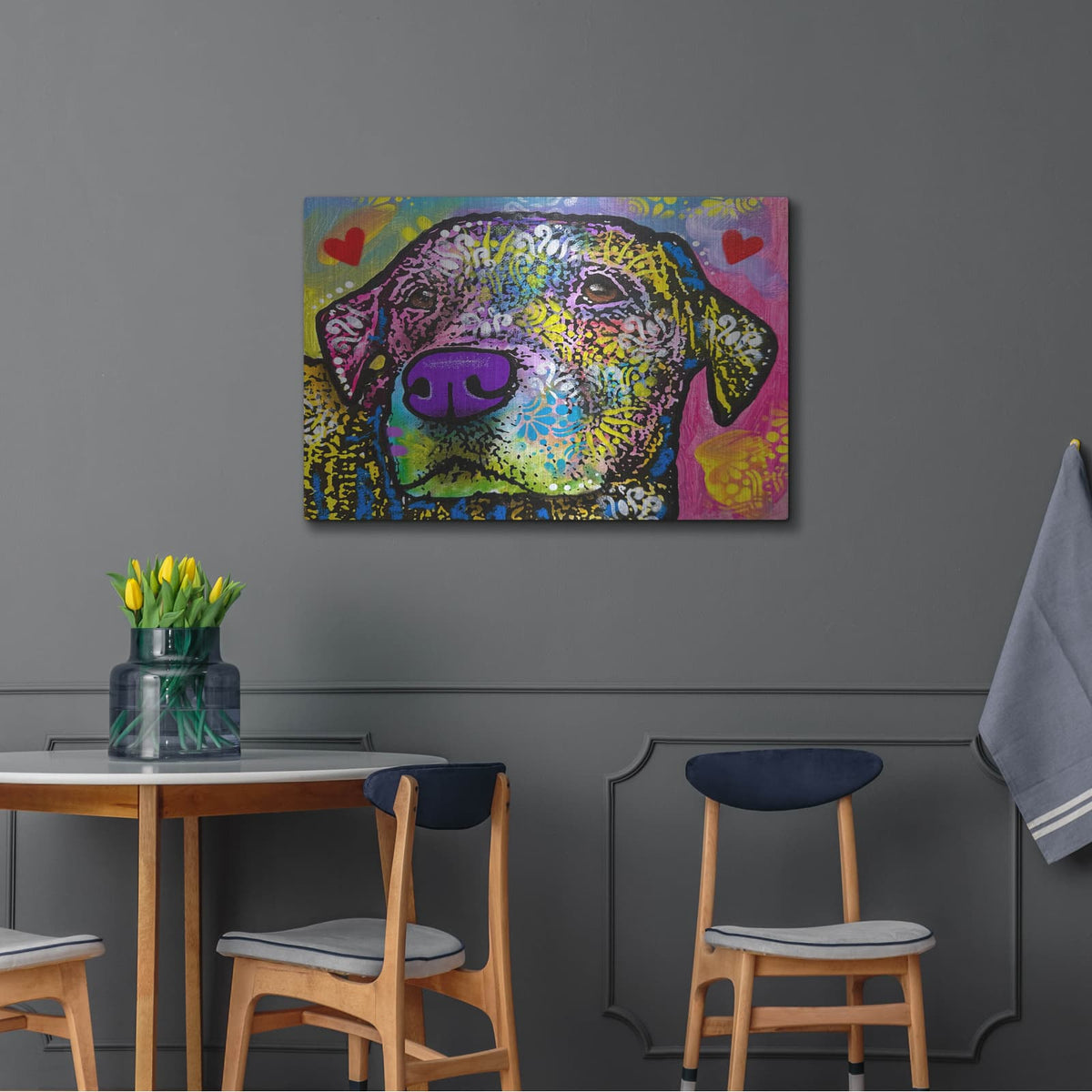 'Elation' by Dean Russo – Metal Wall Art, 36x24 room view