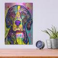 'Love Is Kindness' by Dean Russo – Metal Wall Art, 12x16 room view