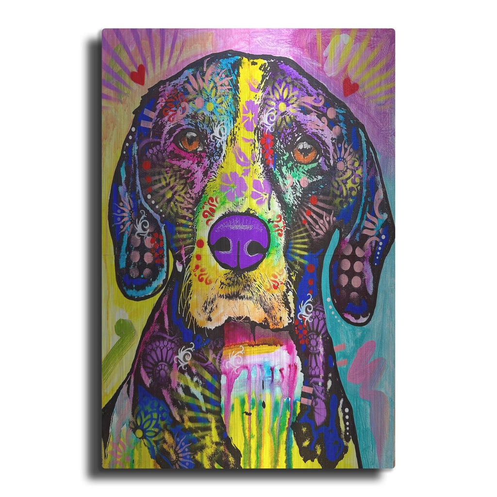 'Love Is Kindness' by Dean Russo – Metal Wall Art
