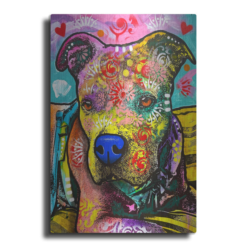 'Now Where Did I Leave That Chew Toy' by Dean Russo – Metal Wall Art