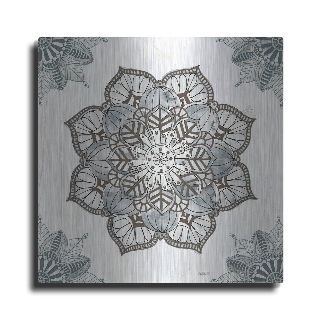 'Mandala Morning I' by Anne Tavoletti – Metal Wall Art