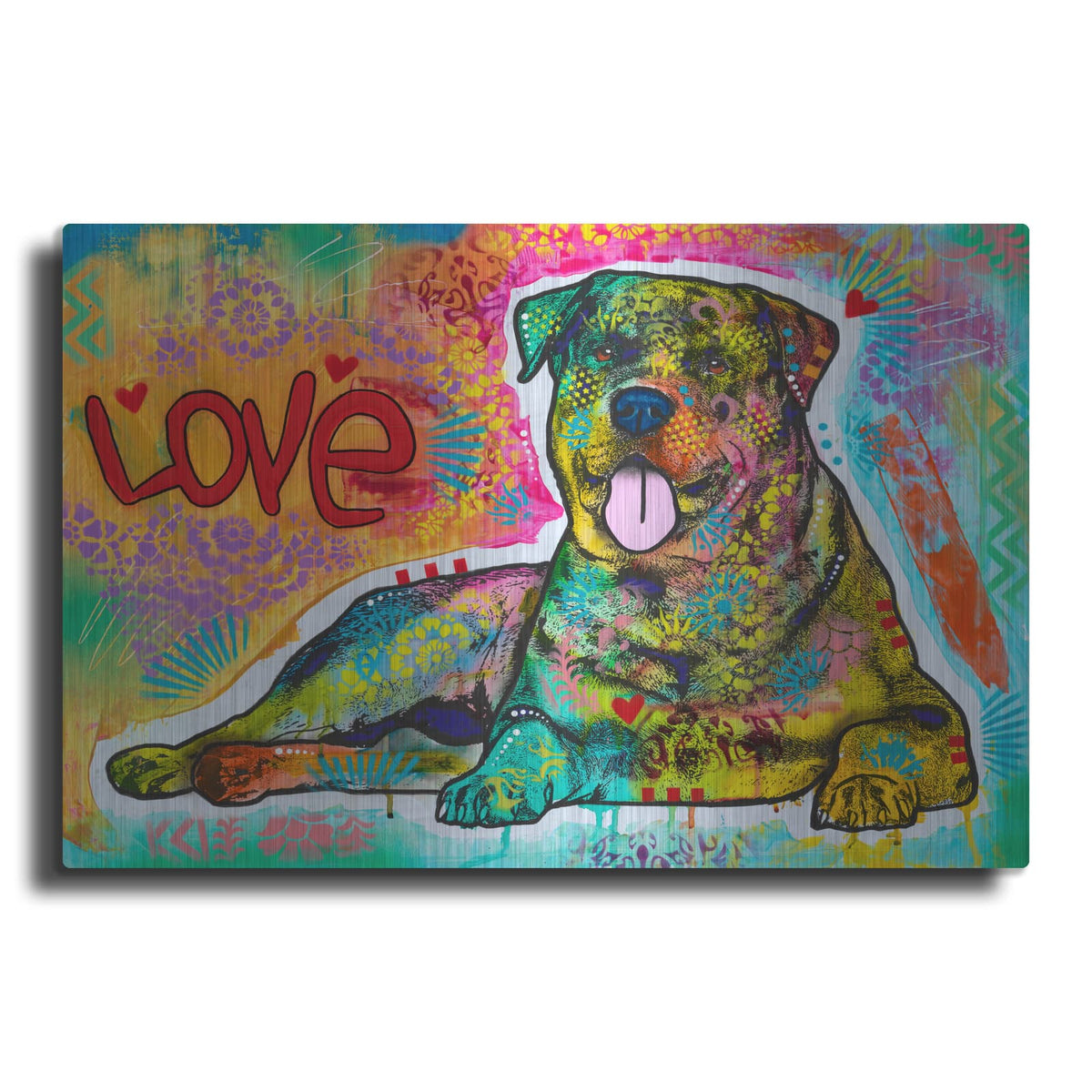 'Love Laying Down' by Dean Russo – Metal Wall Art