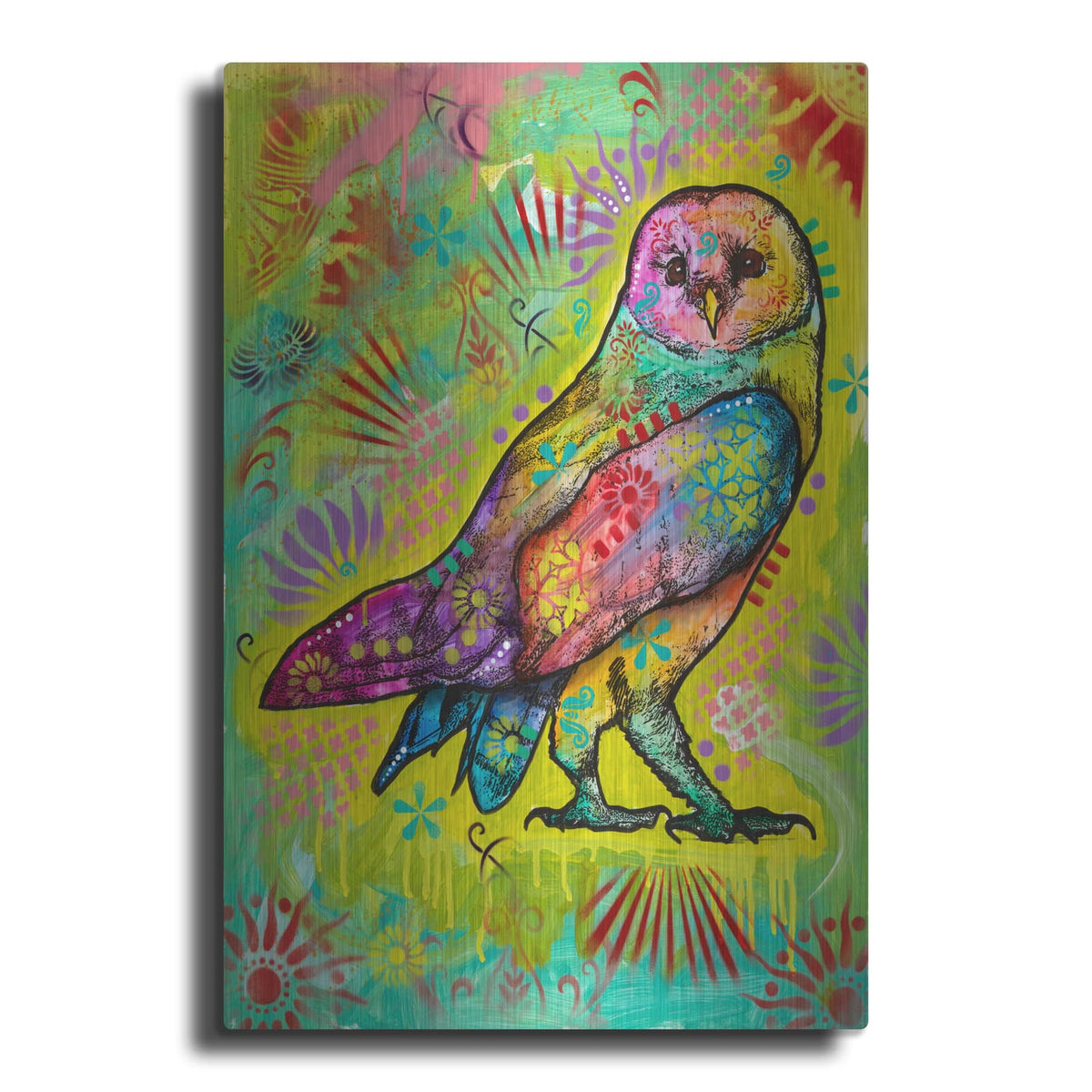 'Owl Strut' by Dean Russo – Metal Wall Art