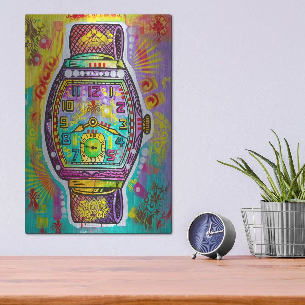 'Wrist Watch' by Dean Russo – Metal Wall Art, 12x16 room view