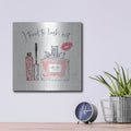 'Chic Accents V' by Anne Tavoletti – Metal Wall Art, 12x12 room view
