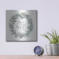 'Modern Farmhouse VI Live' by Anne Tavoletti – Metal Wall Art, 12x12 room view