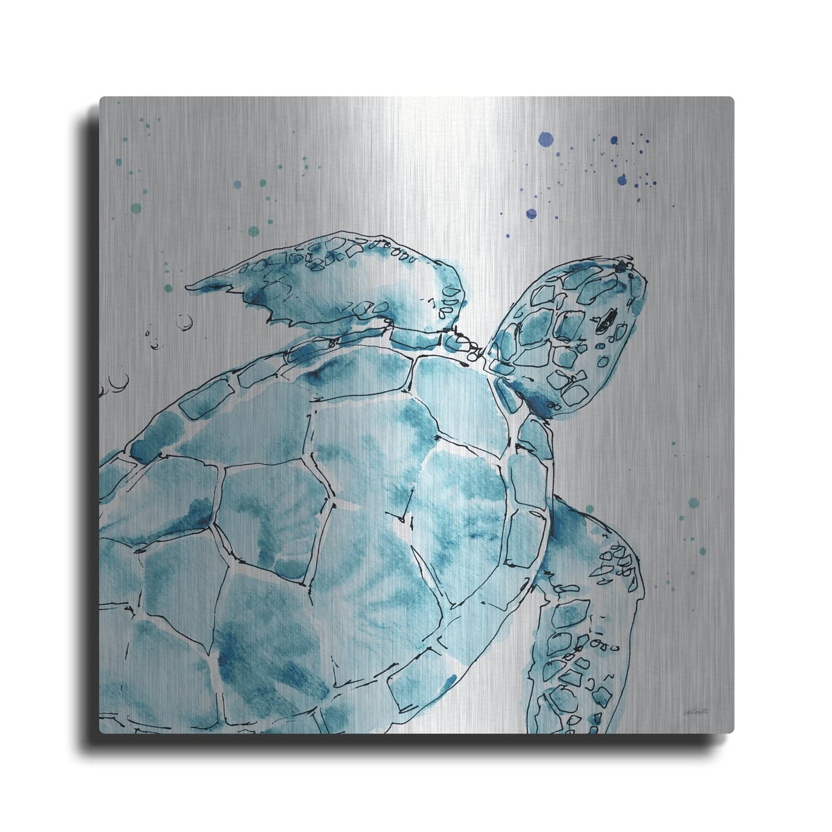 'Deep Sea IX' by Anne Tavoletti – Metal Wall Art