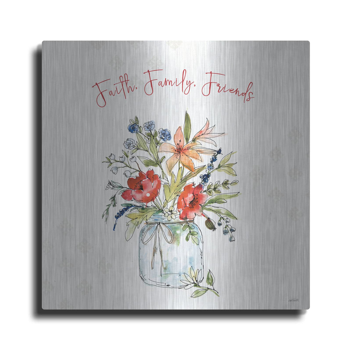 'Americana Mood III' by Anne Tavoletti – Metal Wall Art