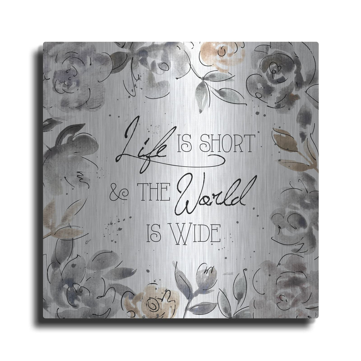 'Skyline Sketches V' by Anne Tavoletti – Metal Wall Art