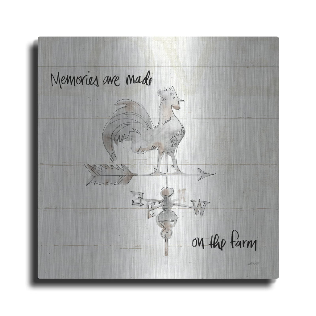'Farm Memories V' by Anne Tavoletti – Metal Wall Art