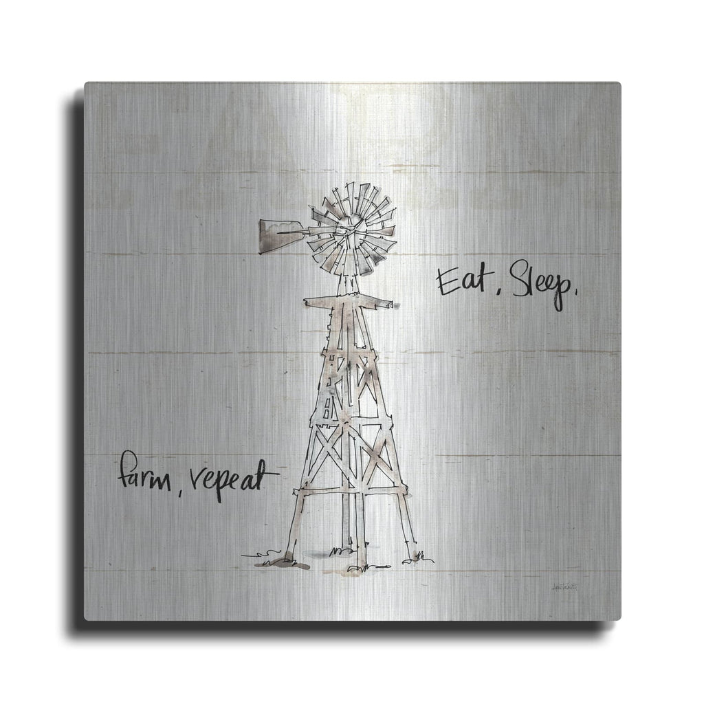 'Farm Memories VI' by Anne Tavoletti – Metal Wall Art