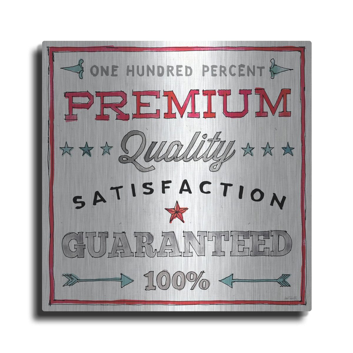 'Farm Signs VII' by Anne Tavoletti – Metal Wall Art