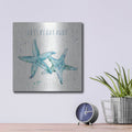 'Deep Sea VI' by Anne Tavoletti – Metal Wall Art, 12x12 room view